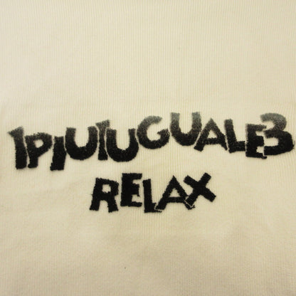 1 PIU 1 UGUALE 3 | Uno Piu Uno Uguale Tre Gradation 3D Logo Knit Sweater USK-23018 White Size: S