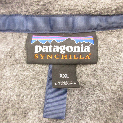 Used] patagonia | Patagonia SYNCHILLA SNAP-T PULLOVER Other Tops 25580 Gray Size: XXL