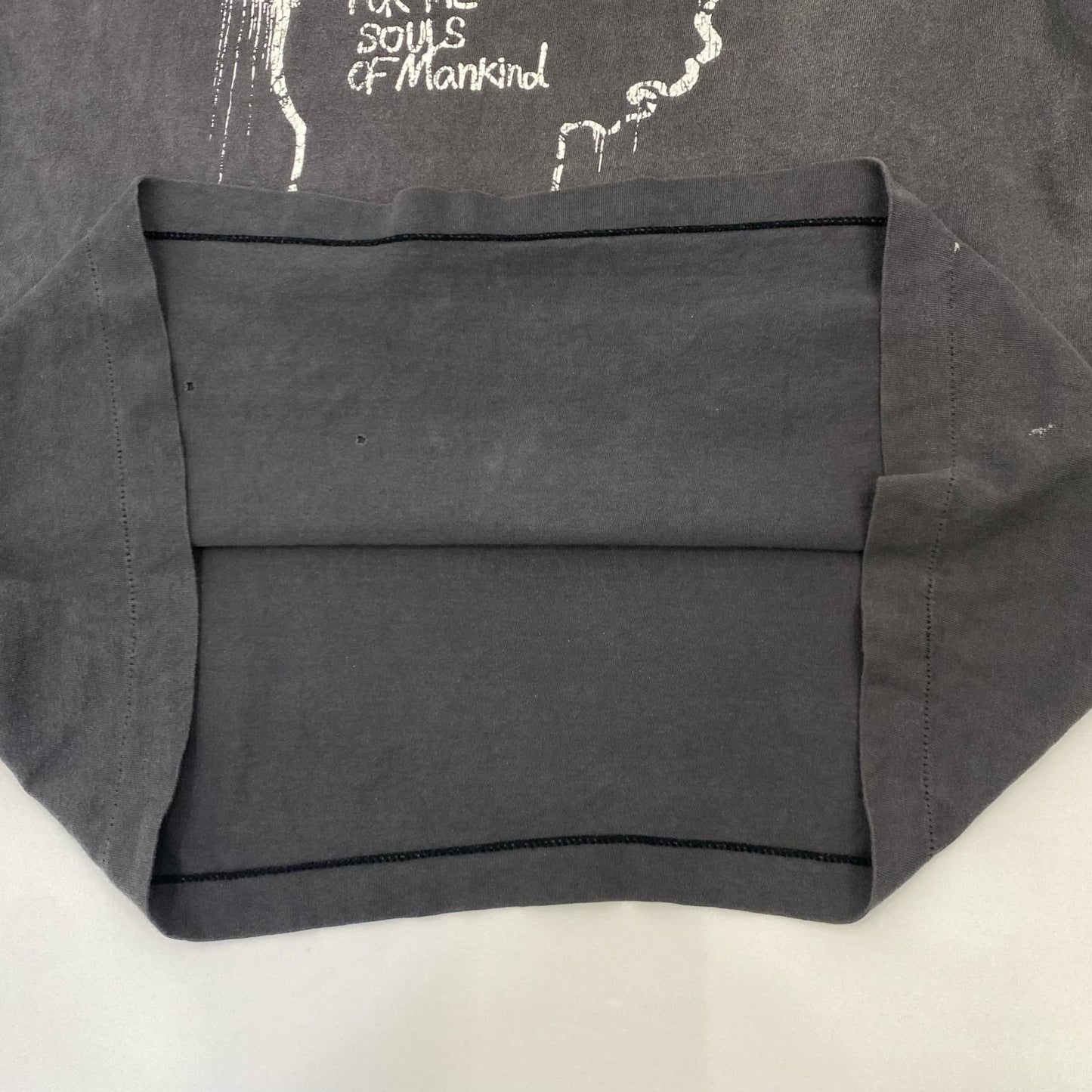 SAINT MICHAEL | セントマイケルセイントマイケル SS TEE / HOPE SPRING 半袖Ｔシャツ SM-HR8-0000-006 USED加工 グレー サイズ：L【姫路東店】