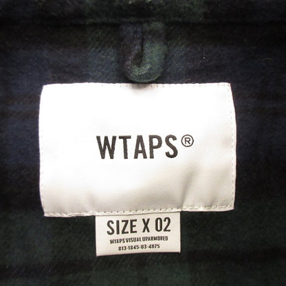 W)TAPS | Double Taps UNION LS SHIRT TEXTILE Long-Sleeve Shirt 192TQDT-SHM01 Size: 2