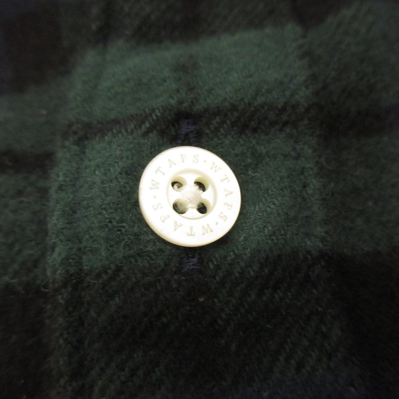 W)TAPS | Double Taps UNION LS SHIRT TEXTILE Long-Sleeve Shirt 192TQDT-SHM01 Size: 2