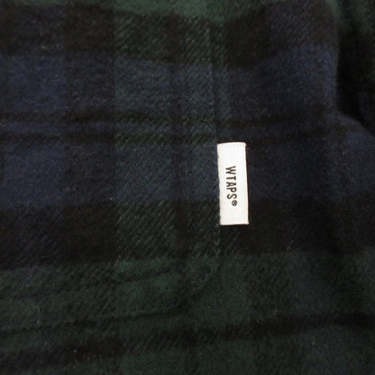 W)TAPS | Double Taps UNION LS SHIRT TEXTILE Long-Sleeve Shirt 192TQDT-SHM01 Size: 2