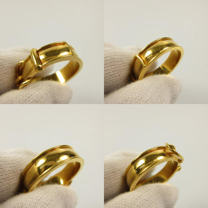 HERMES | Hermes Centure Belt Motif Scarf Ring Ring Gold