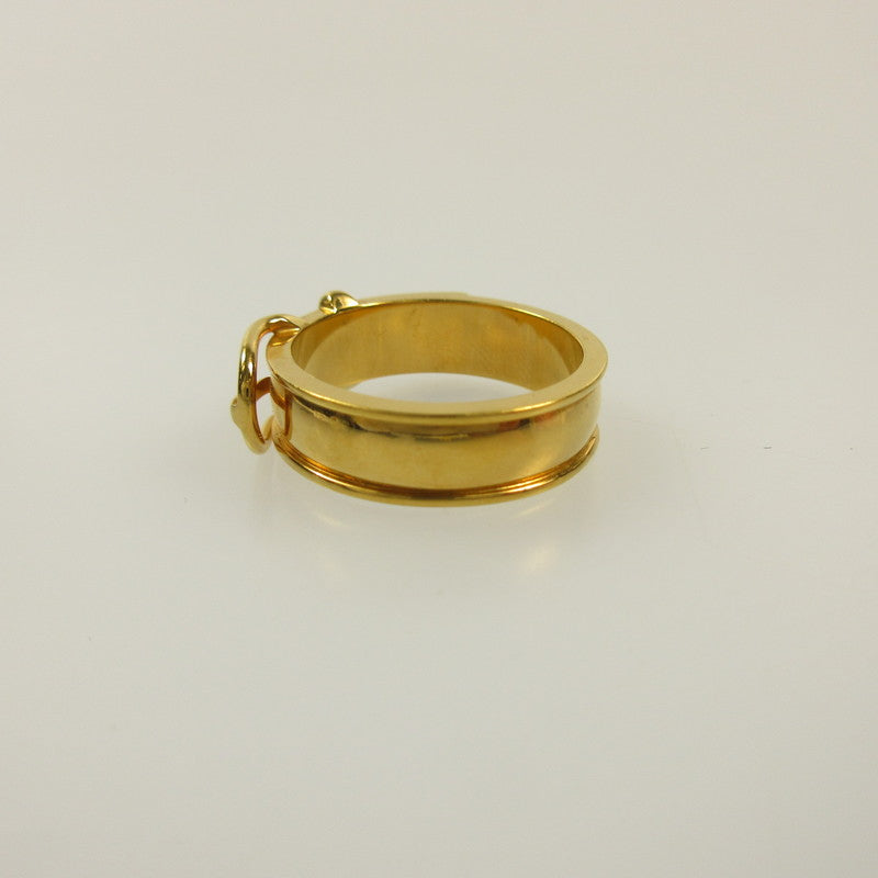 HERMES | Hermes Centure Belt Motif Scarf Ring Ring Gold