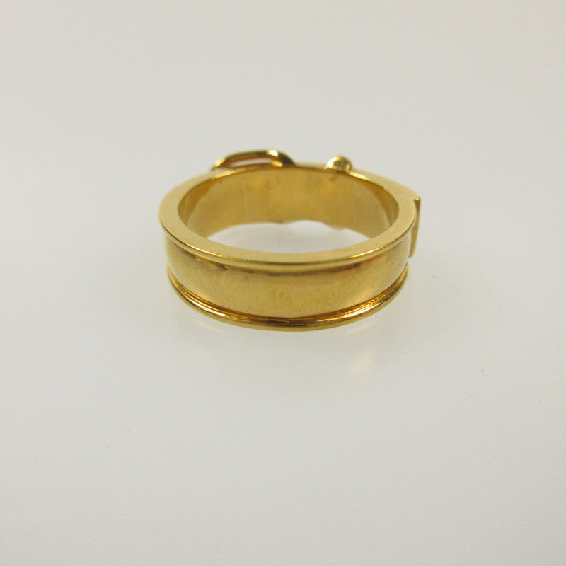 HERMES | Hermes Centure Belt Motif Scarf Ring Ring Gold