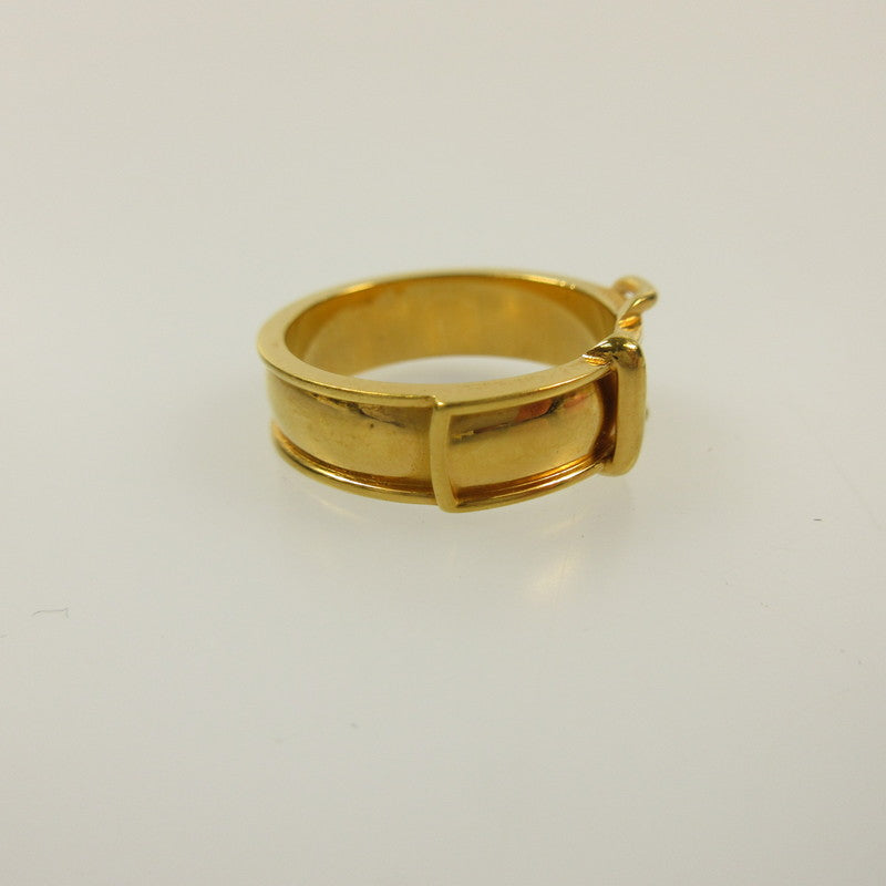 HERMES | Hermes Centure Belt Motif Scarf Ring Ring Gold