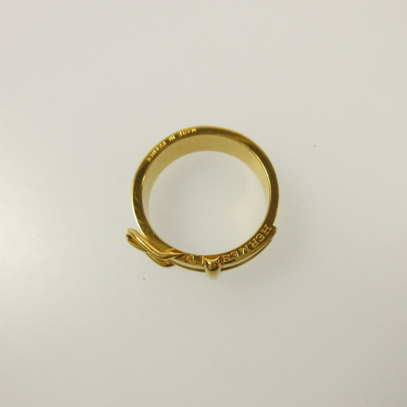HERMES | Hermes Centure Belt Motif Scarf Ring Ring Gold