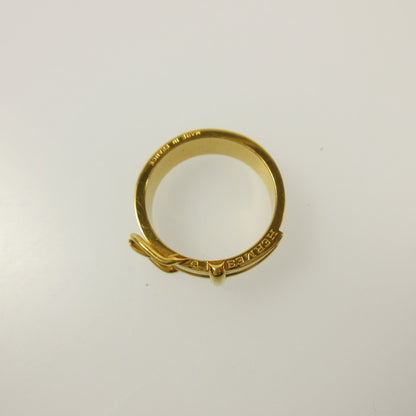 HERMES | Hermes Centure Belt Motif Scarf Ring Ring Gold
