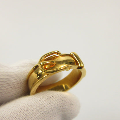 HERMES | Hermes Centure Belt Motif Scarf Ring Ring Gold