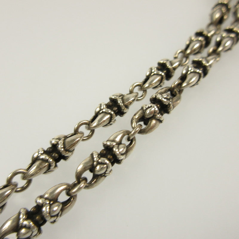 【中古】Bloody Mary | ブラッディマリー ツイステッドクローチェーン ネックレス シルバー