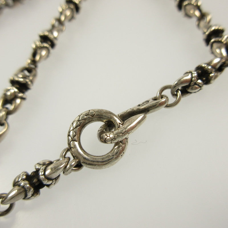 【中古】Bloody Mary | ブラッディマリー ツイステッドクローチェーン ネックレス シルバー