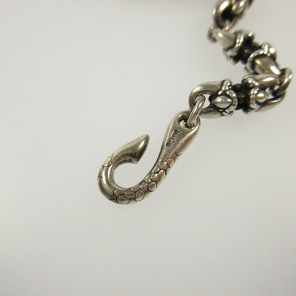 【中古】Bloody Mary | ブラッディマリー ツイステッドクローチェーン ネックレス シルバー