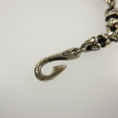 【中古】Bloody Mary | ブラッディマリー ツイステッドクローチェーン ネックレス シルバー