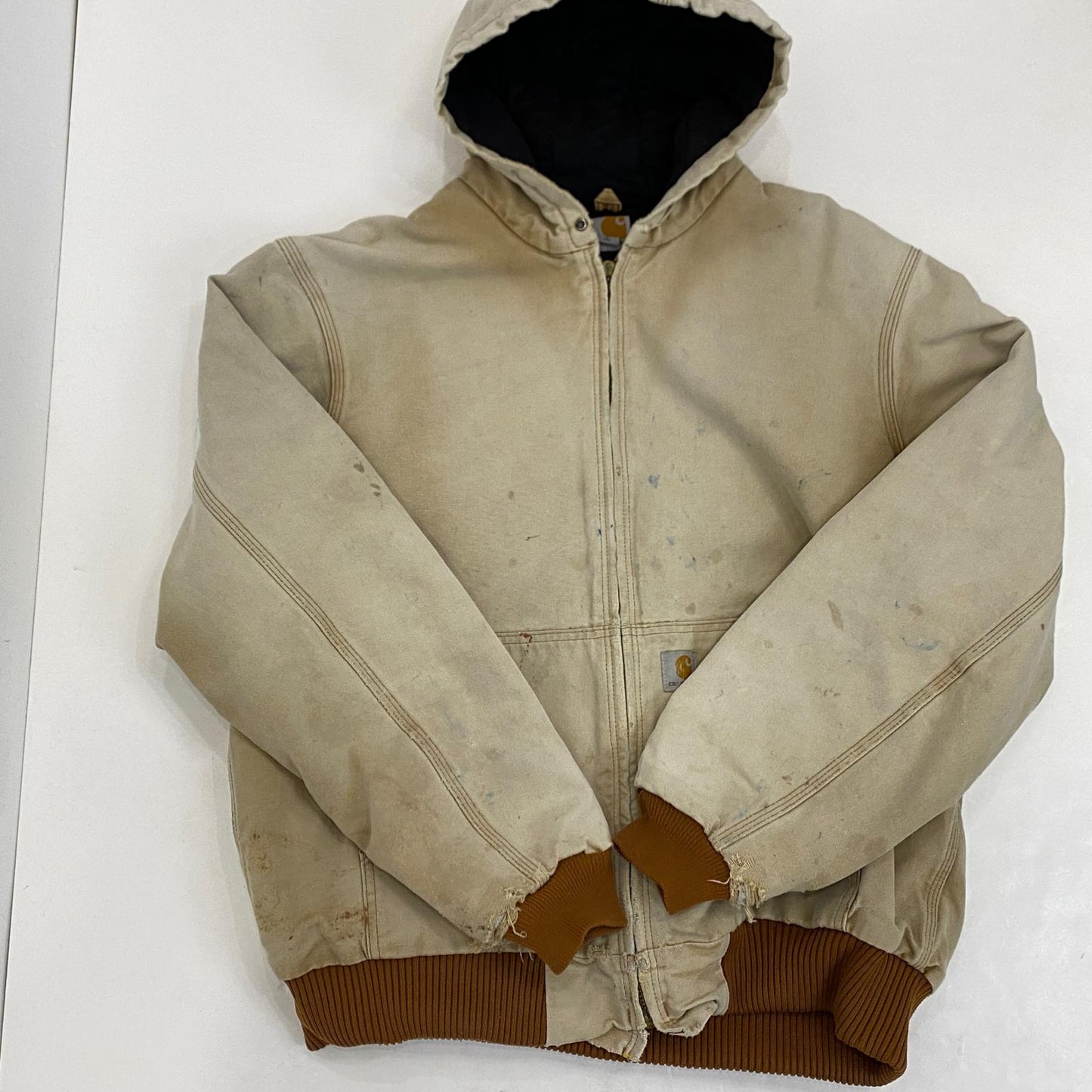 Carhartt | カーハート QUILTED FLANNEL LINE DUCK ACTIVE JACKET その他アウター J140 BRN ベージュ サイズ：L【姫路東店】
