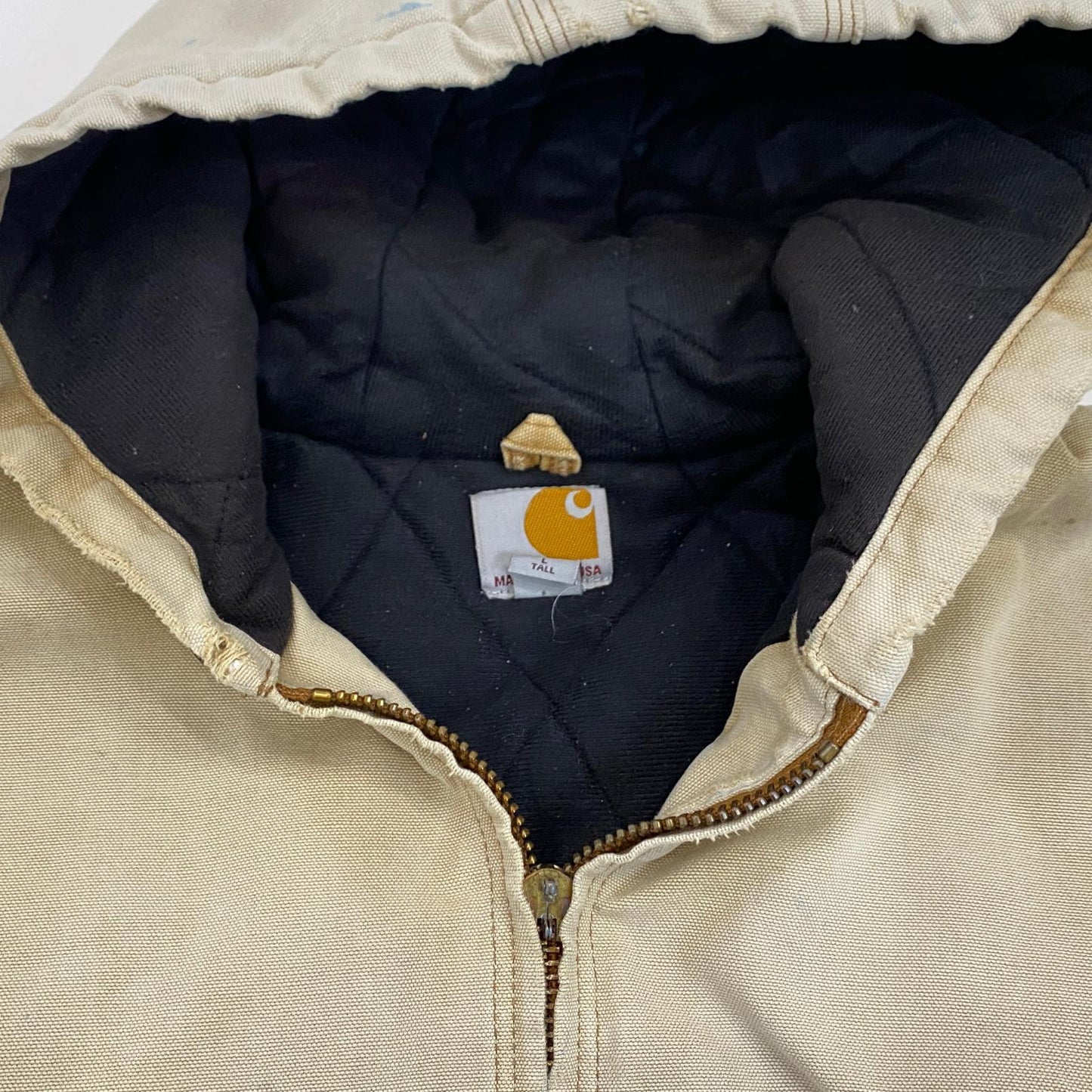 Carhartt | カーハート QUILTED FLANNEL LINE DUCK ACTIVE JACKET その他アウター J140 BRN ベージュ サイズ：L【姫路東店】