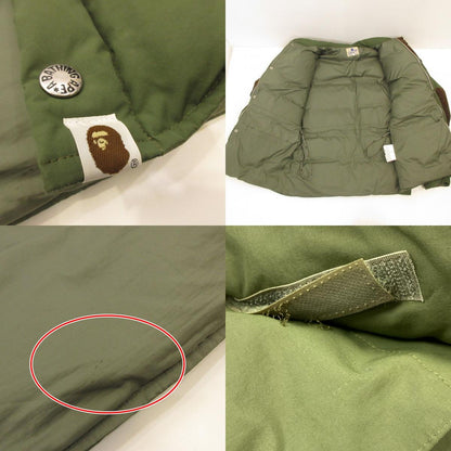 A BATHING APE | Down Jacket Green Size: L