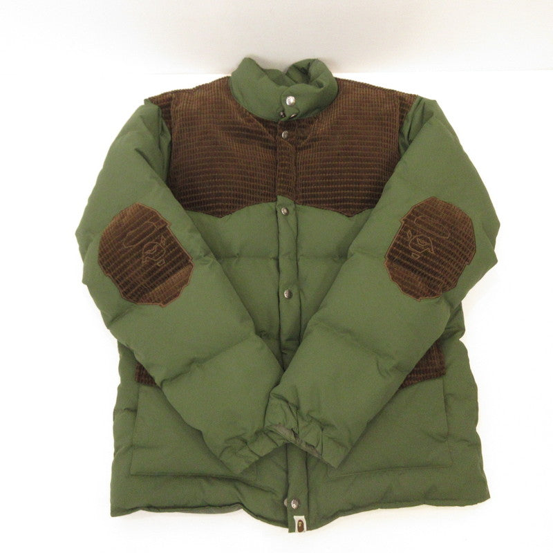 A BATHING APE | Down Jacket Green Size: L