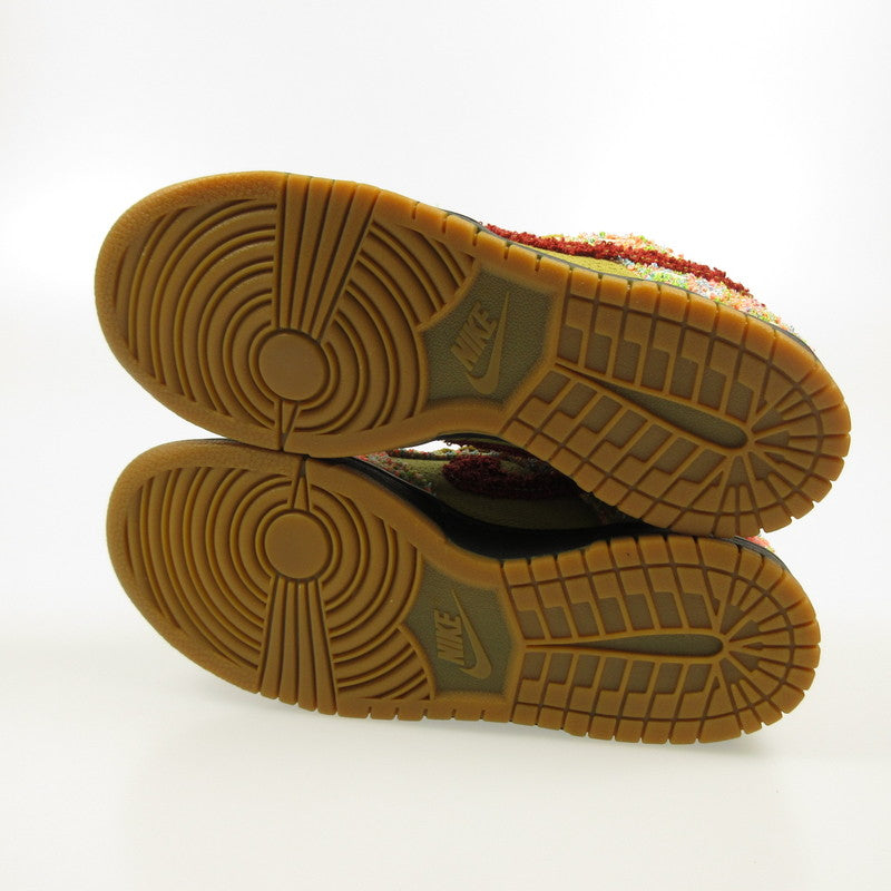 【中古】NIKE | ナイキ DUNK LOW PANDA MONIUM GREEN CURRY AND WHITE スニーカー IB2263-300 マルチカラー 25.5cm