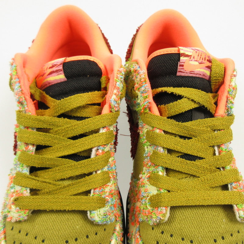 【中古】NIKE | ナイキ DUNK LOW PANDA MONIUM GREEN CURRY AND WHITE スニーカー IB2263-300 マルチカラー 25.5cm