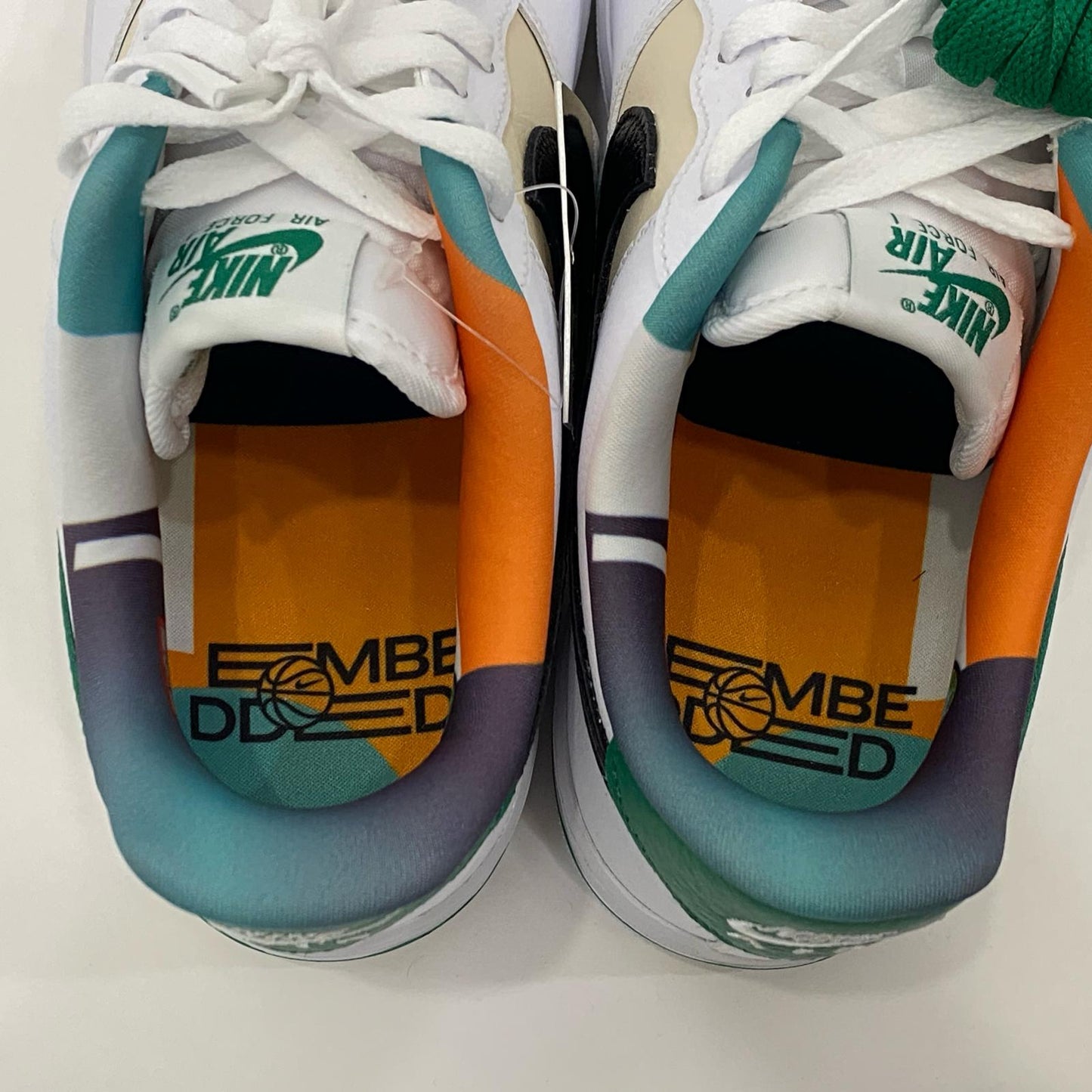 NIKE | ナイキ AIR FORCE 1 ’07 LV8 EMB 'EMBEDDED' スニーカー DM0109-100 2022S/S 26.5cm ホワイト 26.5cm【姫路東店】