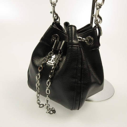 【中古】Vivienne Westwood | ヴィヴィアンウエストウッド CHRISSY SMALL BUCKET ショルダーバッグ ブラック