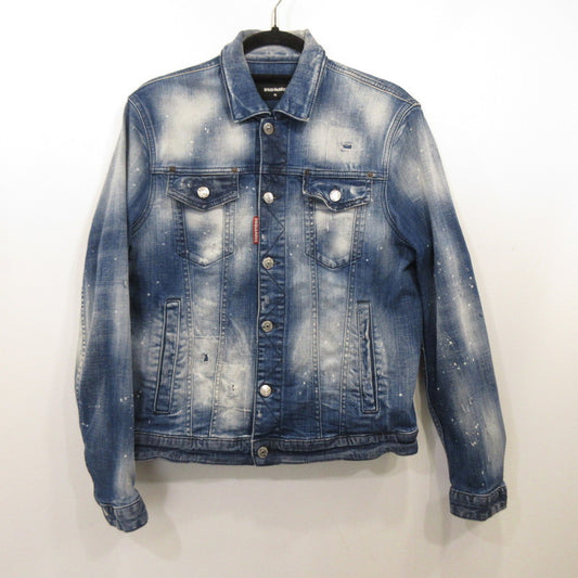 DSQUARED2 | ディースクエアード Dan Jean Jacket デニム S74AM1136 ブルー サイズ：48