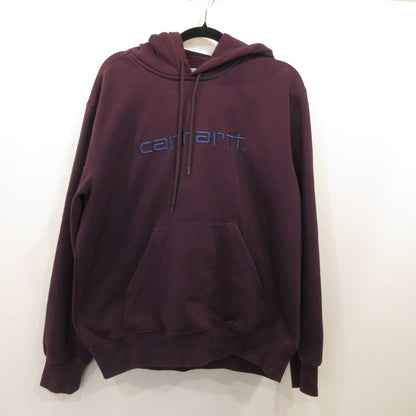 【中古】Carhartt WIP | カーハートダブリューアイピー HOODED CARHARTT SWEAT SHIRT パーカー I030230 パープル サイズ：M