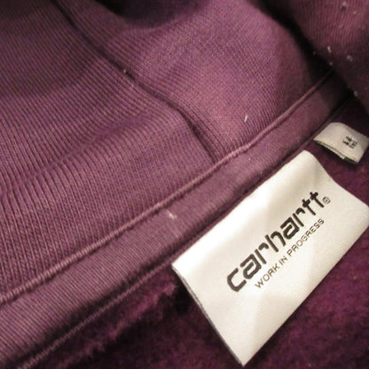 【中古】Carhartt WIP | カーハートダブリューアイピー HOODED CARHARTT SWEAT SHIRT パーカー I030230 パープル サイズ：M