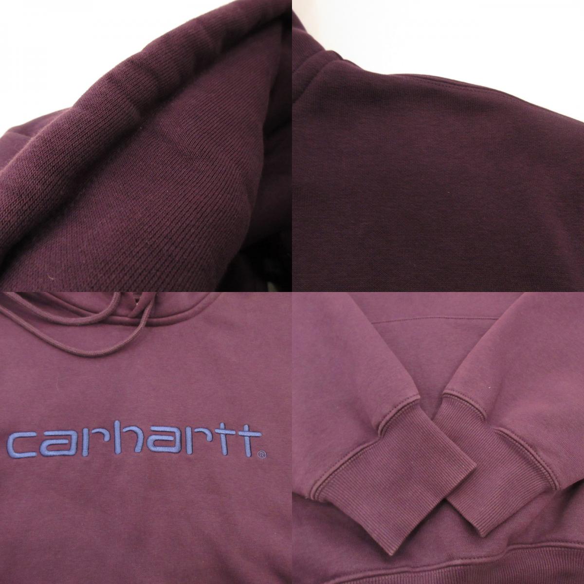 【中古】Carhartt WIP | カーハートダブリューアイピー HOODED CARHARTT SWEAT SHIRT パーカー I030230 パープル サイズ：M