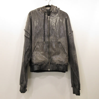 【中古】 waxed denim bomber jacket ボンバージャケット その他アウター DJKML24AVRVV01 シルバー サイズ：L