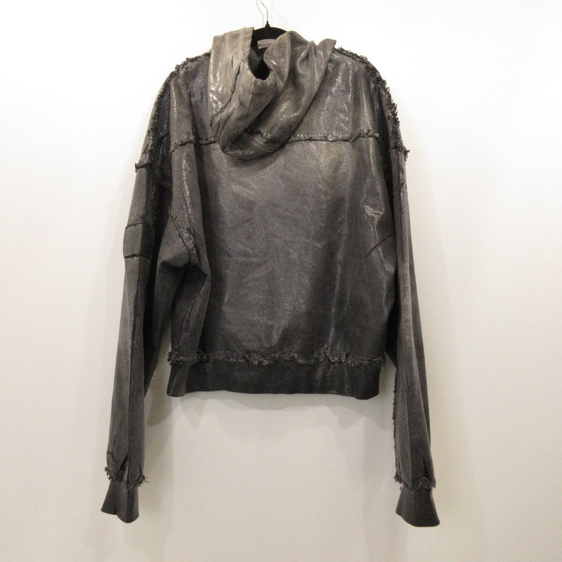 【中古】 waxed denim bomber jacket ボンバージャケット その他アウター DJKML24AVRVV01 シルバー サイズ：L