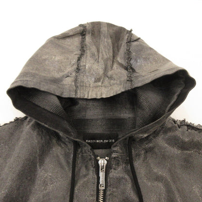 【中古】 waxed denim bomber jacket ボンバージャケット その他アウター DJKML24AVRVV01 シルバー サイズ：L