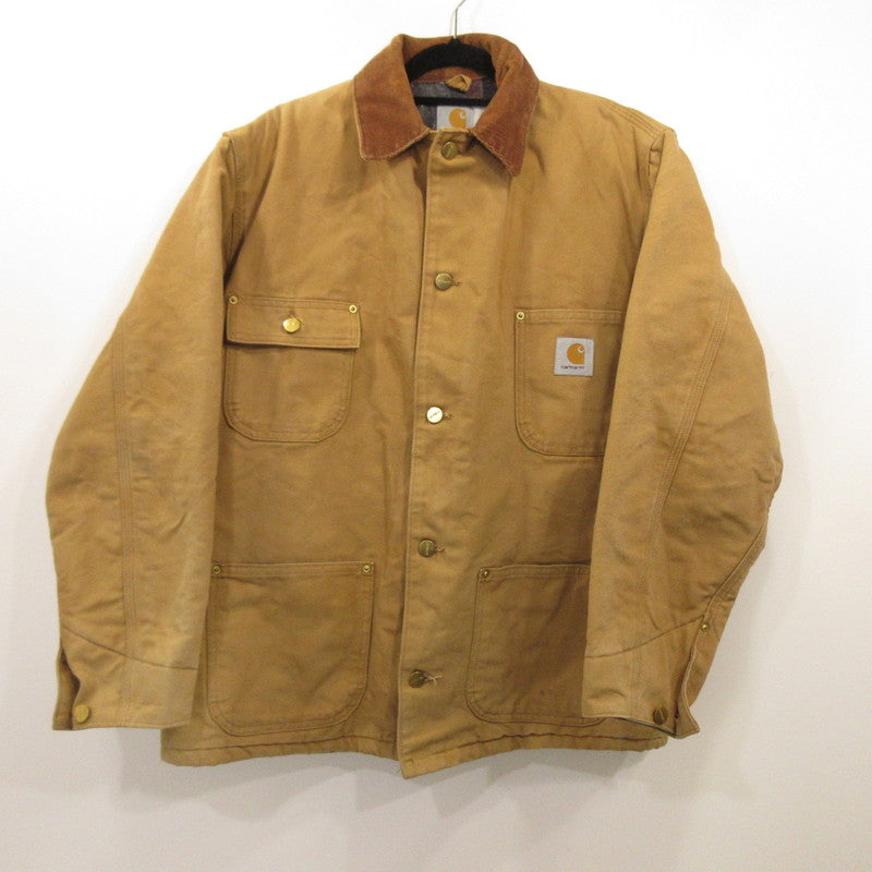 【中古】Carhartt | カーハート Blanket Lined Duck Chore Coat カバーオール ベージュ サイズ：不明
