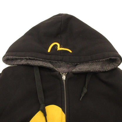 【中古】EVISU | エヴィス パーカー ブラック サイズ：L