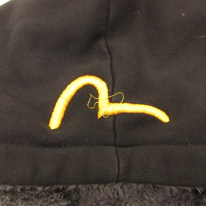 【中古】EVISU | エヴィス パーカー ブラック サイズ：L