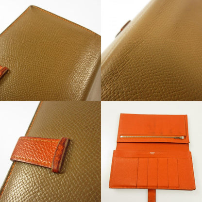 HERMES | Hermes Bearn Soufflet Alzane Long Wallet Year: □G Engraved
