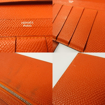 HERMES | Hermes Bearn Soufflet Alzane Long Wallet Year: □G Engraved
