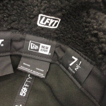 NEW ERA | ニューエラ LF LOGO 59FIFTY 20TH ANNIV. DOG EAR キャップ LA231414 ×LFYT ブラック