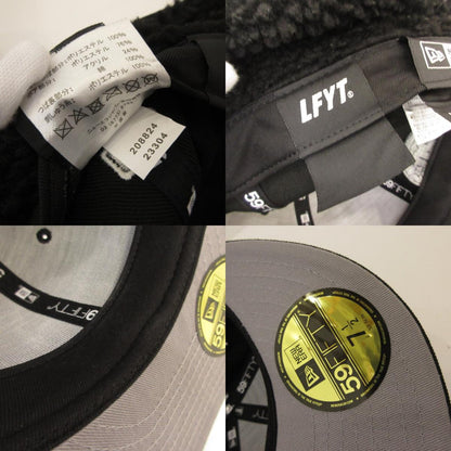 NEW ERA | ニューエラ LF LOGO 59FIFTY 20TH ANNIV. DOG EAR キャップ LA231414 ×LFYT ブラック