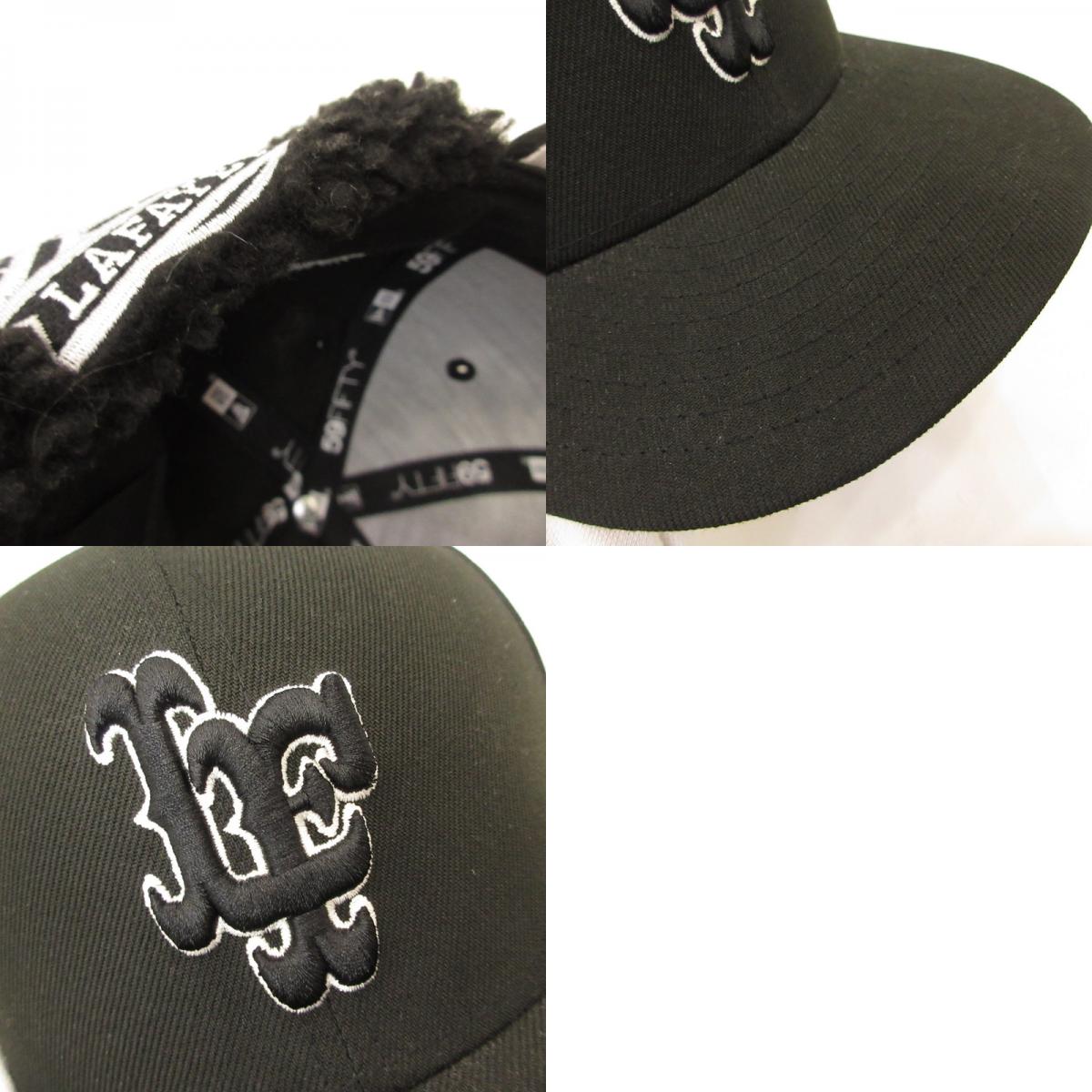 NEW ERA | ニューエラ LF LOGO 59FIFTY 20TH ANNIV. DOG EAR キャップ LA231414 ×LFYT ブラック