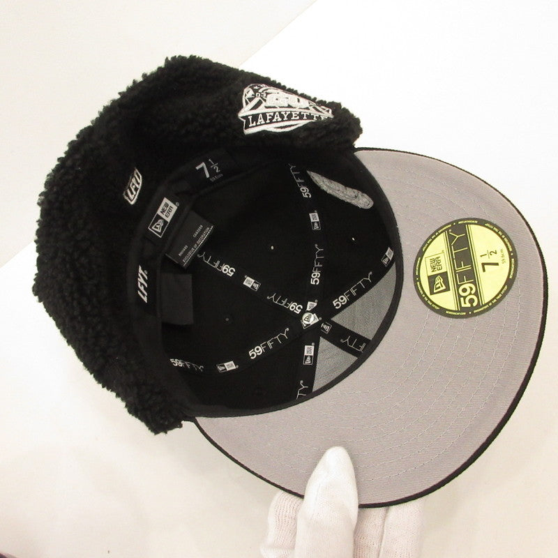 NEW ERA | ニューエラ LF LOGO 59FIFTY 20TH ANNIV. DOG EAR キャップ LA231414 ×LFYT ブラック