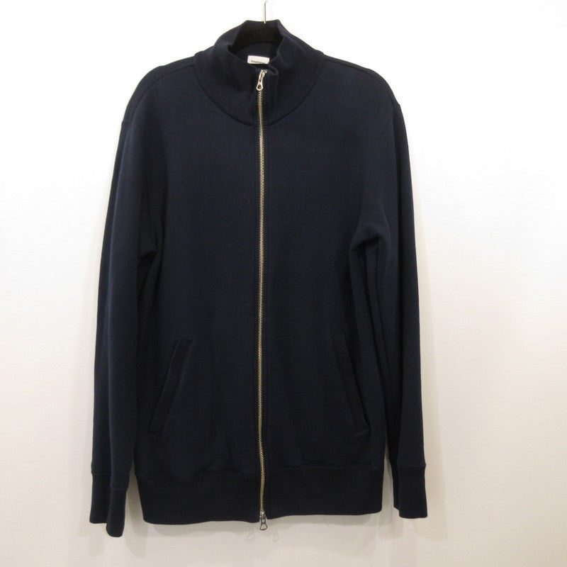 【中古】LOOPWHEELER | ループウィラー ジャージ ネイビー サイズ：L