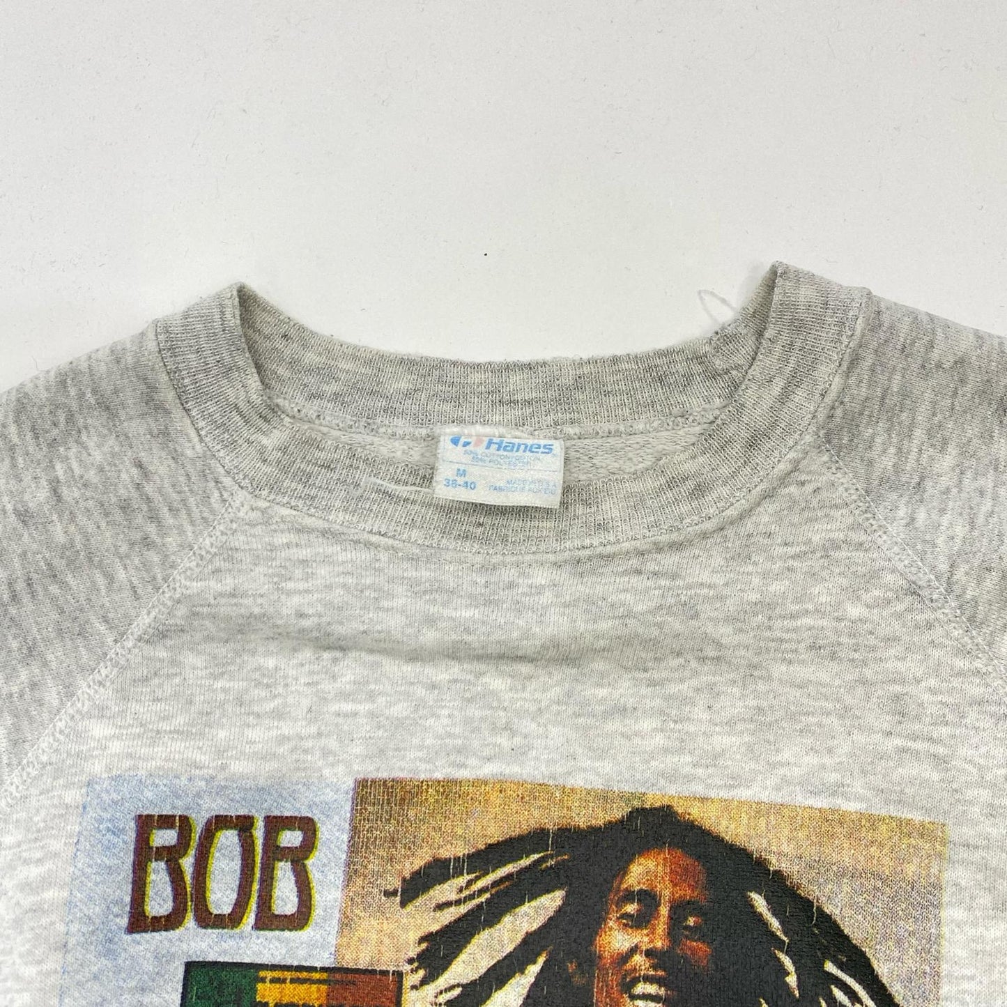 Hanes | ヘインズ Bob Marley スウェット 80s グレー サイズ：M【姫路東店】