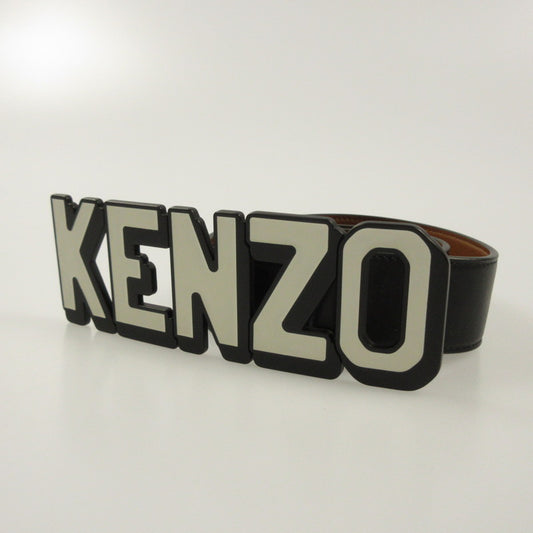 KENZO | ケンゾー ワイド リバーシブル レザー ベルト ベルト PED55CE015L25.99 ブラック