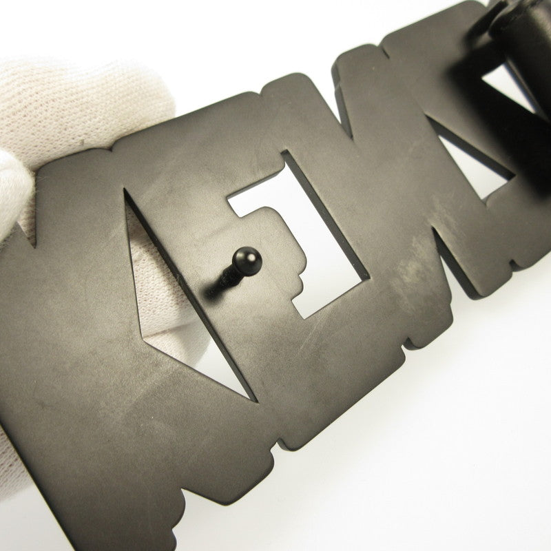 【中古】KENZO | ケンゾー ワイド リバーシブル レザー ベルト ベルト PED55CE015L25.99 ブラック