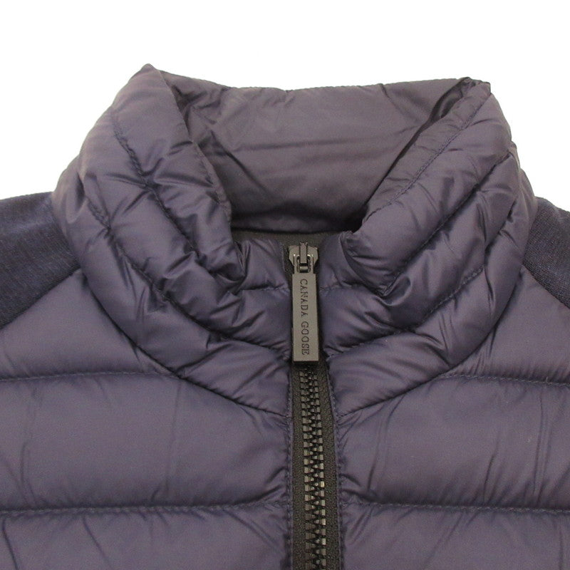 【中古】CANADA GOOSE | カナダグース HYBRIDGE KNIT PULLOVER ダウンジャケット 6894M 国内正規品 ネイビー サイズ：XS