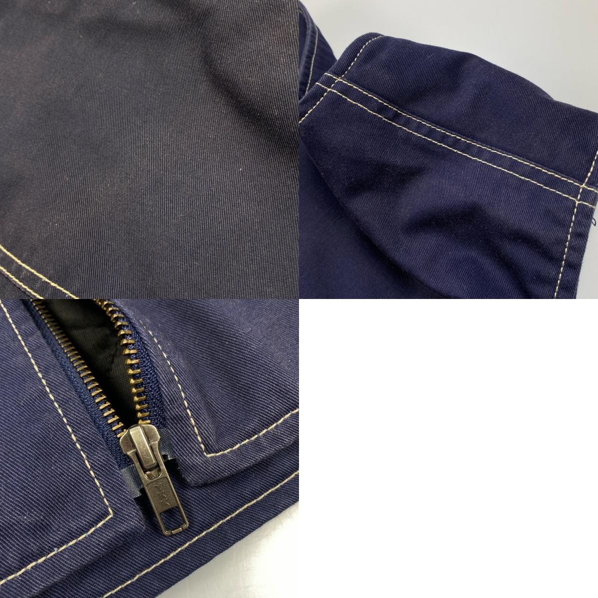 STUSSY | Stüssy POLY COTTON WORK VEST Navy Size: XL