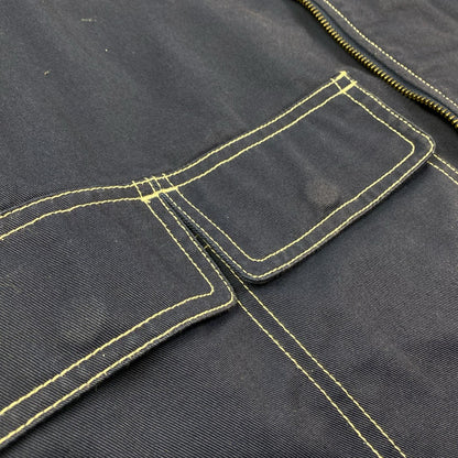 STUSSY | Stüssy POLY COTTON WORK VEST Navy Size: XL