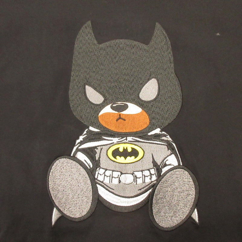 BATMAN TEDDY OVERSIZED TEE Short-sleeved T-shirt Black Size: S