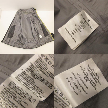 【Used】HAGLOFS | Haglofs L.I.M Series Comp Jacket Nylon Jacket 604538 Gray Size: M